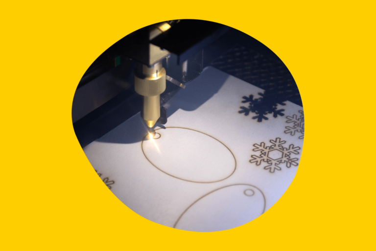 Teaser Werkzeuge Lasercutter Gelb