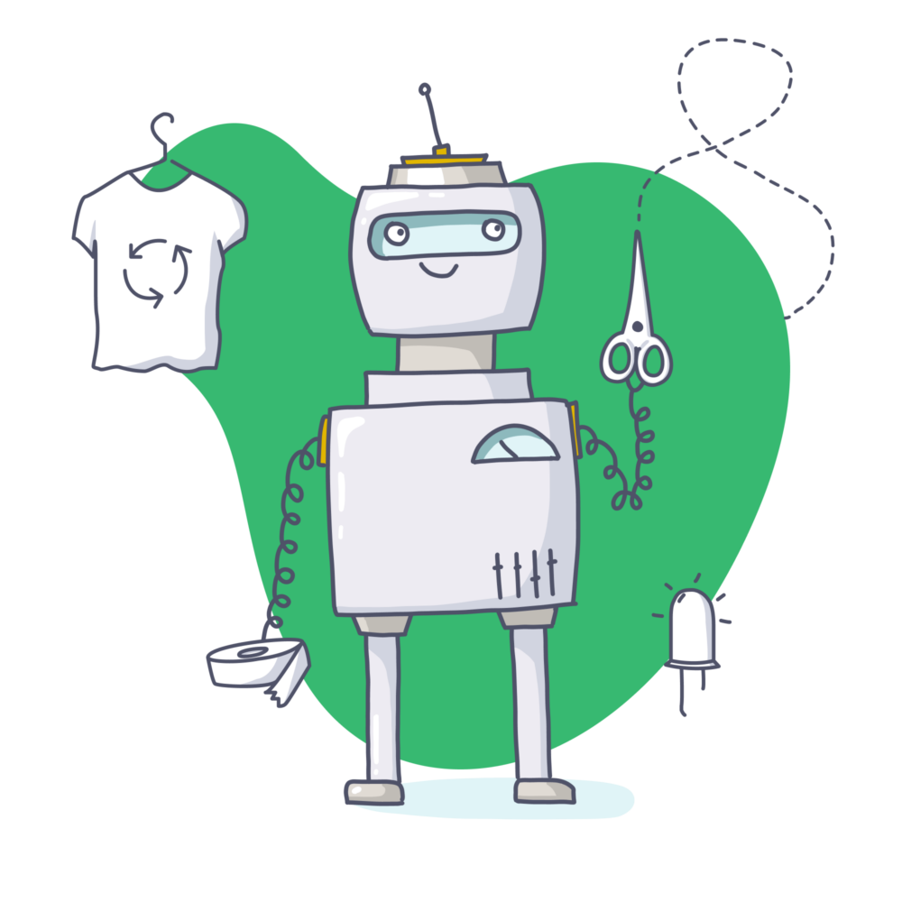 Header Basteln Technik