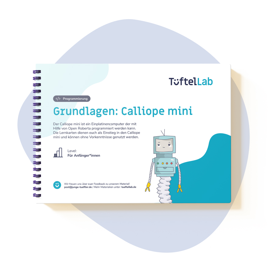 Lernkarten Calliope mini Einstieg