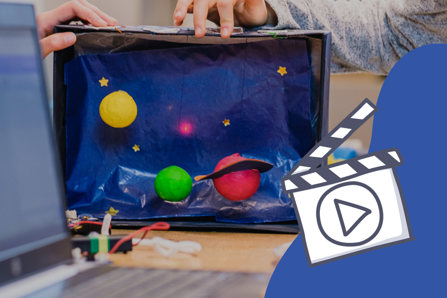 Stop Motion Bühne Im Workshop