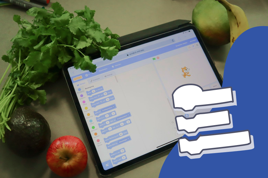 Tueftellab Kurskachel Konzept Scratch Klimafresser