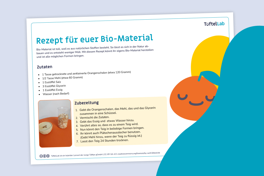 Tueftellab Kurskachel Rezept Biomaterial