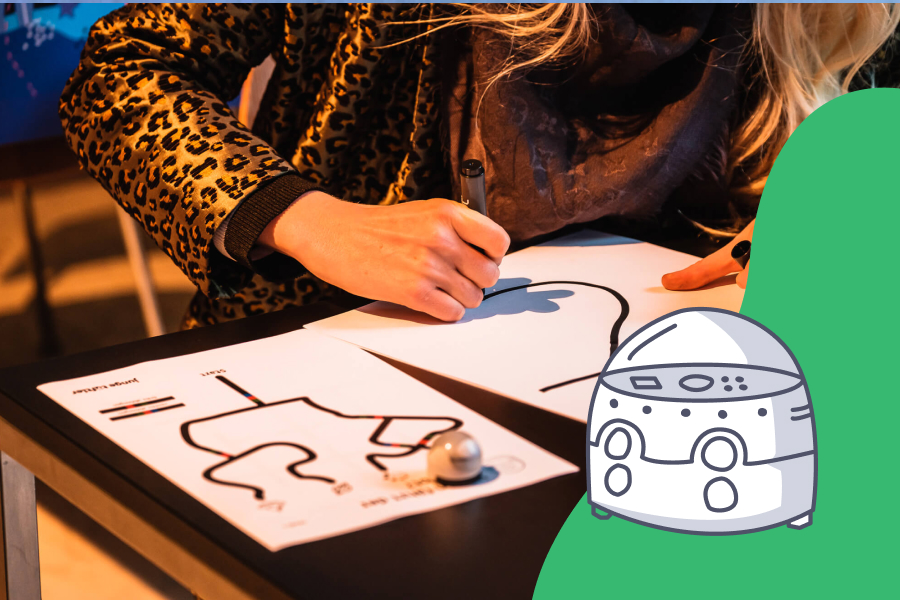 Ozobot Fährt Linien Hinterher Im Kostenlosen Workshop