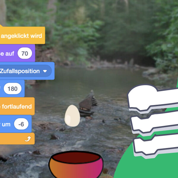 Tueftellab Kurskachel Tutorial Fangenspielmitscratch Osteredition