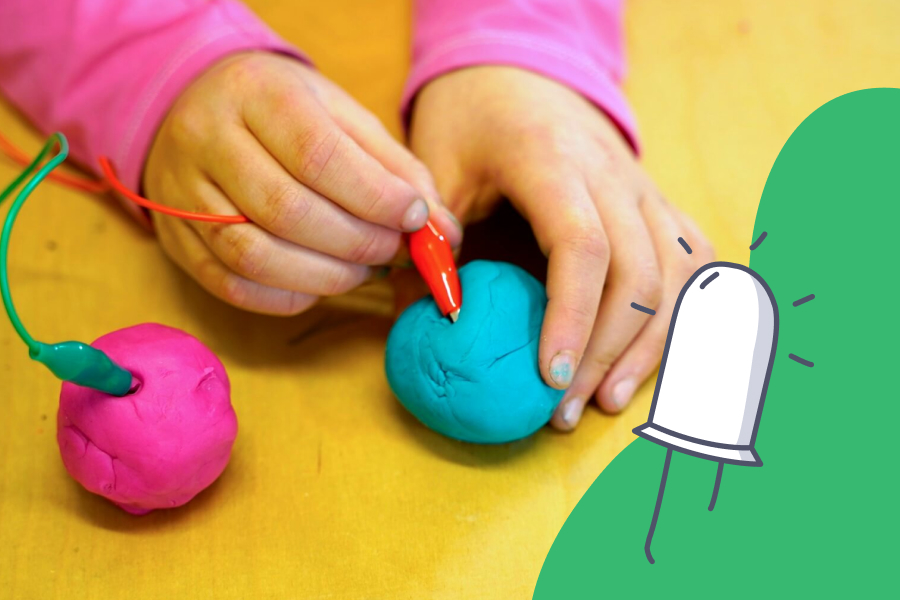 Tueftellab Kurskachel Tutorial Leuchtende Knetfiguren